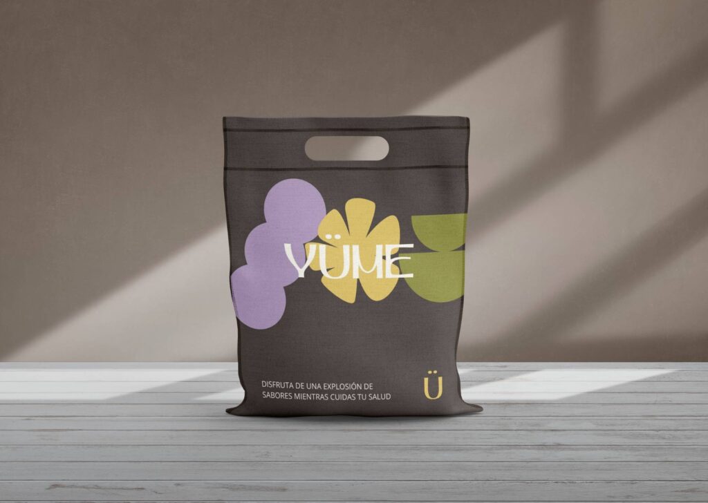 bolsa packaging logo yume